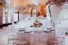 Notre zone d'activité pour ce service Salle de mariage intérieure avec décoration 
